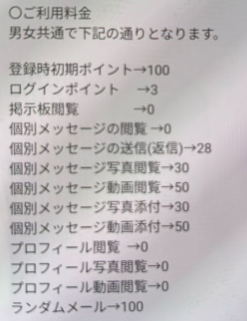 お隣ママの料金体系（ポイント内訳）

